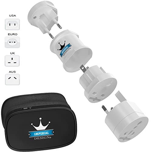 Liwin Imperial Design SP120small All-in-One Universal Power Adapter Plug