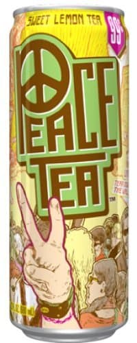 Peace Tea, Sweet Lemon Tea, 23-Ounce Cans (Pack of 24)