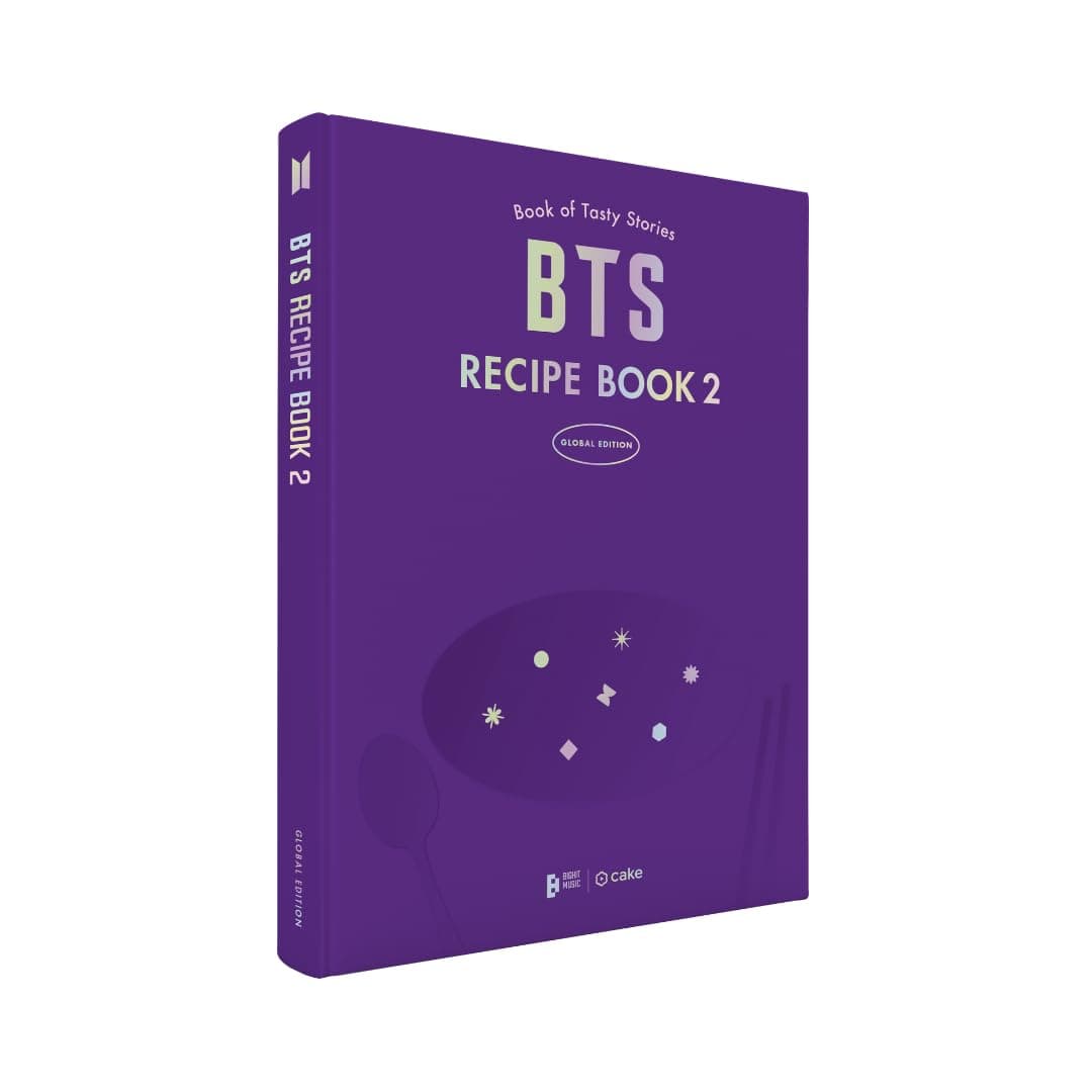 BTS RECIPE BOOK 2 - Official BTS Merchandise, 16 Beginner-Friendly Korean Food Recipes Inspired by BTS, Korean Cookbook for Easy Step-by-Step Cooking, Simple Korean Cuisine, Kpop Merch, BTS Gift Idea