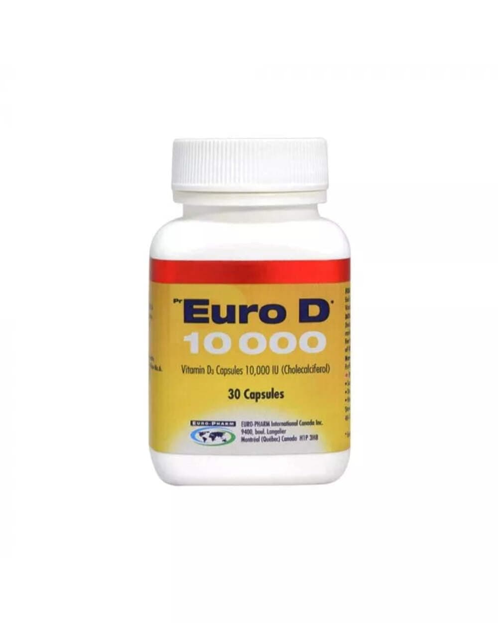 TML Euro D 10000 IU Capsules 30's
