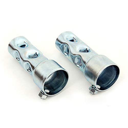 Demon's Cycle 4" Long Exhaust Baffles for 1 3/4" Drag Pipes, compatible with Harley-Davidson Motorcycles