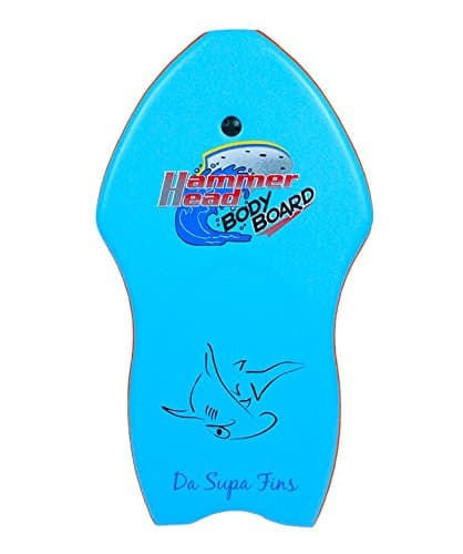 Hammerhead Bodyboard with Deluxe Leash & Stability Stringer - Hammerhead Logo