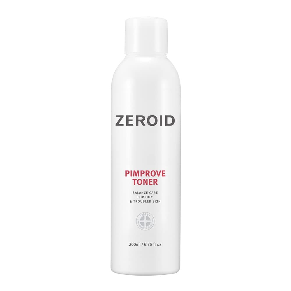 ZEROID Pin Probe Toner, 6.8 fl oz (200 ml), Pimprove Toner, Lotion, Ceramide, Hyaluronic Acid, Hypoallergenic, Sensitive Skin, Oily Skin, Moisturizing, Trouble Care, Exfoliating Care, Skin Care,