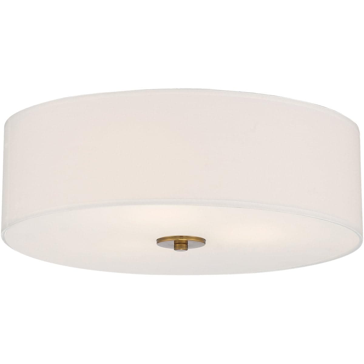 Mid Town 18" LED Flush Mount - Antique Brushed Brass