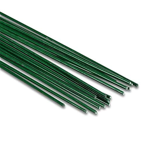 SPHINX Green Coated Stem Wire for DIY Flower Making – 7 Inch (18 cm), 1 Bundle (70–90 Pieces, 80–85g) | Craft Floral Wire for Artificial Flowers, Bouquets, Wreaths, Projects