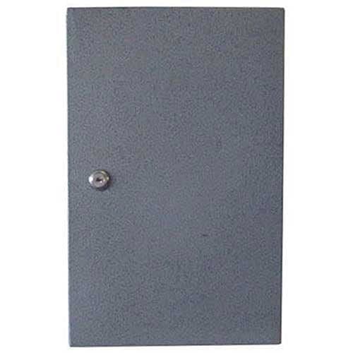 Wilson Safe Pharmacy Safe, Key Lock, 9-1/2"W x 4-1/2"D x 14-3/4"H, Gray