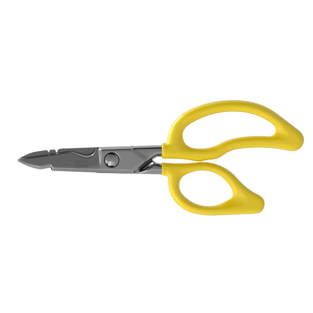 Klein Tools All-Purpose Electrician's Scissors 26001, Yellow