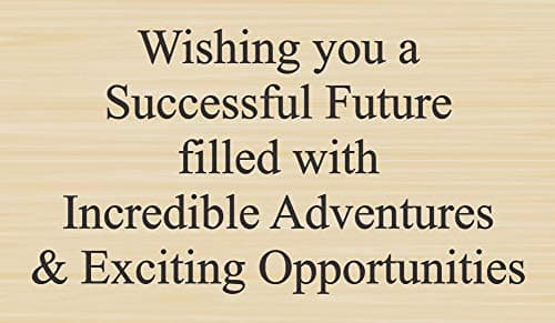 Successful Future Grad Greeting Rubber Stamp by DRS Designs - Made in USA