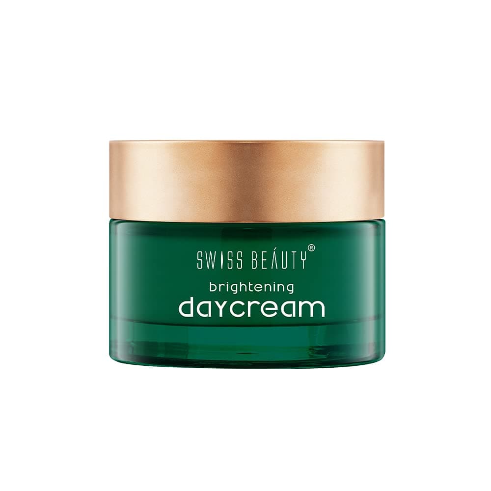 Swiss Beauty Light weight, Non greasy Brightening Day Cream for intense hydration | With Vitamin C | For all skin types | 50gm