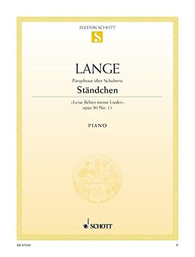 STANDCHEN OPUS 90/11( LEISE PIANO
