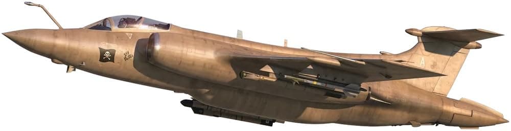 Model Airplane Kit Gift Set - A06022A Blackburn Buccaneer S.2B Gulf WAR, Plastic Plane Model Kits for Adults & Kids 14+, Skill Level 3, 1:72 Scale WW2 Military Aircraft Models