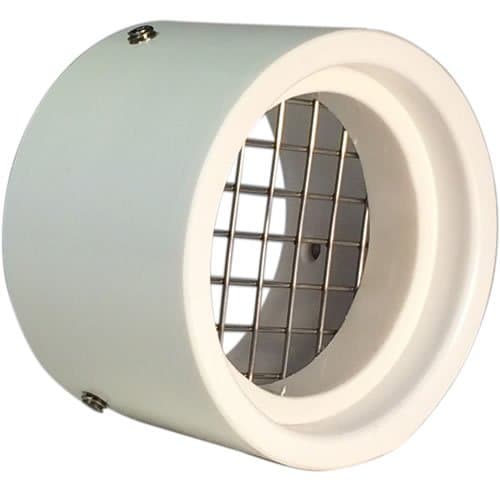 1-1/2" PVC Vent Cap Cover with Screen SVC-RS15