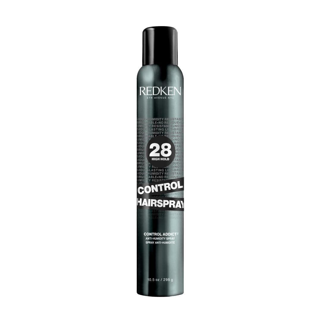 Redken Control Hair Spray 28 - Long-Lasting Style Memory For 24 Hours, Anti-Frizz & Maximum Hold, Humidity Resistance, For All Hair Types