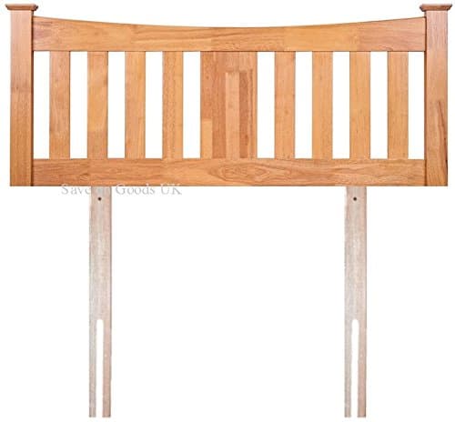 HEADBOARD ARQUETTE OAK FINISH 3FT, 4FT, 4FT6 & 5FT. SOLID WOOD BY SWEET DREAMS (5FT KING SIZE)