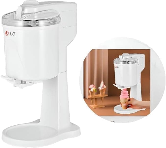 GenericIce Cream Maker - 1.5L, 18W & Easy to Use