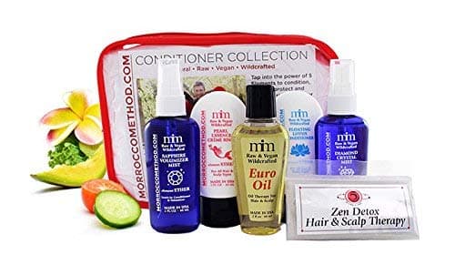 Morrocco Method-Travel, Trial and Gift Set-6 Varieties of Natural Conditioners.