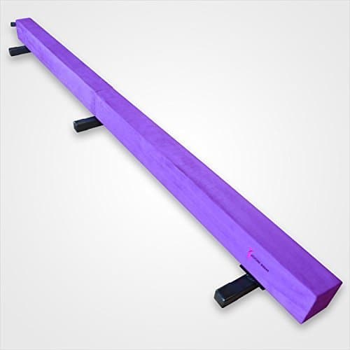 Purple 8FT Suede Balance Beam Low Profile