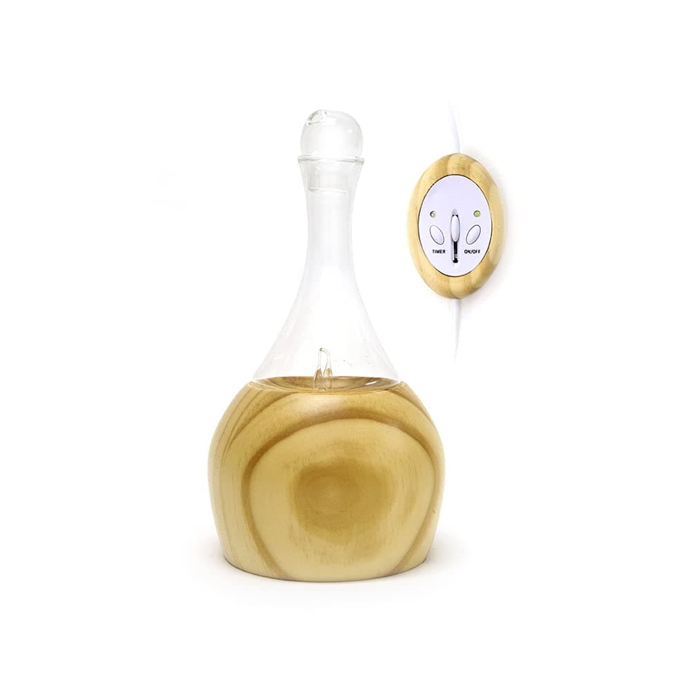 Daolia 901 Essential Oils Diffuser by Nebulisation -Glass and Wood
