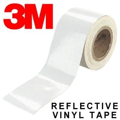 3M Scotchlite White Reflective Tape (1m x 60mm)