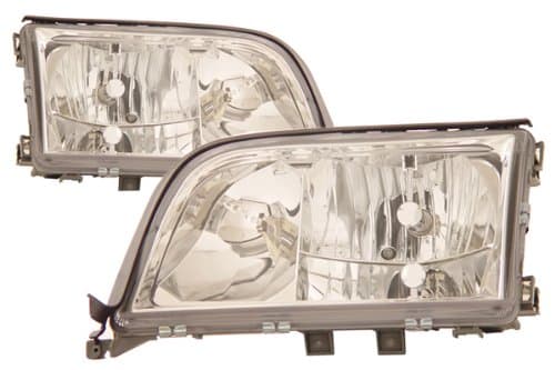 Mercedes S Class W140 Crystal Headlights