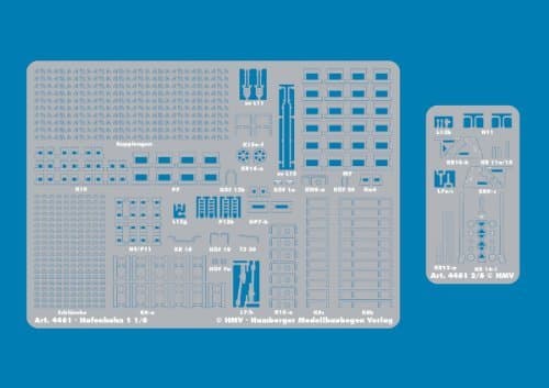 HMV 4461 Lasercut-Detailset for Dock Railway