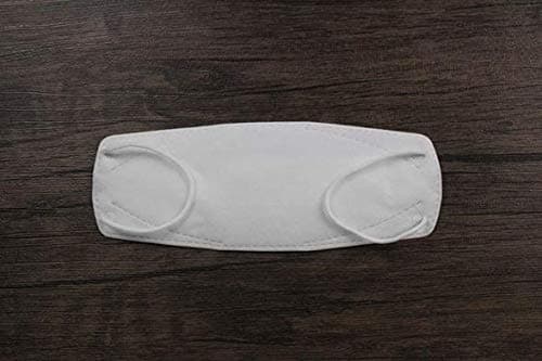 Nanofiber Filter Mask: Fold-Flat Dust Mask 10PCS + Free 3D MASK