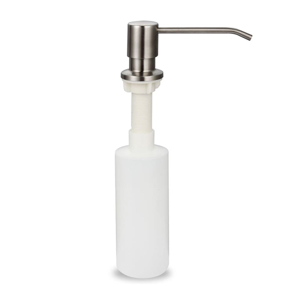 Konhard SP101K Kitchen Sink Liquid Soap Dispenser, Deck Mounted, Brushed Head