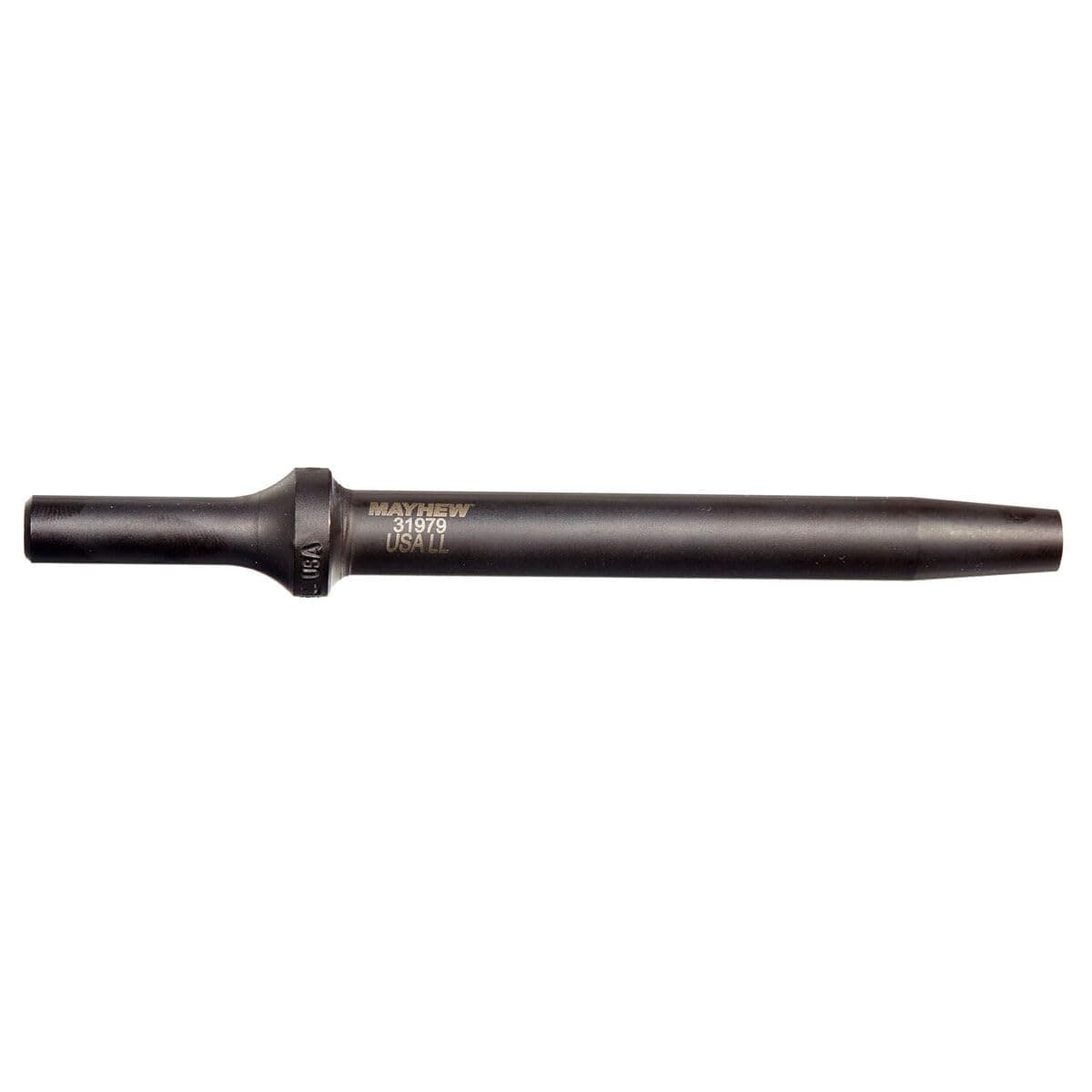 Mayhew Tools 31979 Pneumatic Taper Punch, 3/8" x 6", Black Oxide Finish