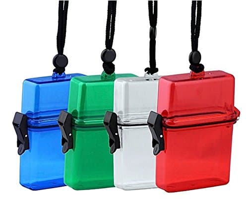 Outdoor Camping Waterproof Plastic Money Storage Container Storage Box Case