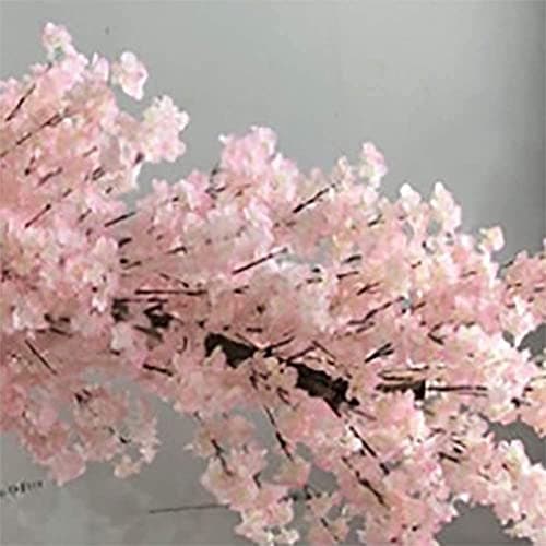 Artificial Cherry Blossom Trees - 5 Feet Blossom Tree - Light Pink - Real Wood Stems and Lifelike Leaves Replica Artificial Plant