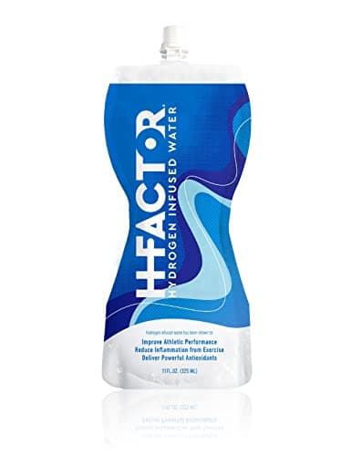 H Factor Hydrogen Water - Pure Hydrogen Infused Drinking Water for Natural Pre Or Post Workout Recovery, Molecular Hydrogen Supports Athletic Performance, Delivers Antioxidants, 11 Ounce, pack of 12