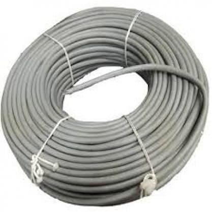 (TW-2P) Telephone Wire 2 Pair (4 Core) .51 Sqmm Copper 90 Meter Length (No Warranty on Wire Burning, Breakage)