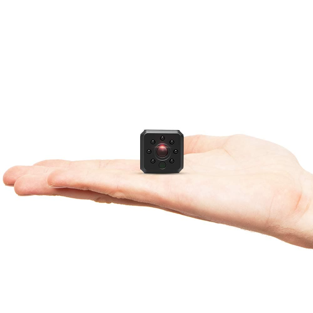Spy Camera,IDV 1080P Mini Hidden Camera, Baby/Elder/Pet/Nanny Monitor Cam with Night Vision and Motion Detection, Small Covert Security Camera System for Home, Office,Car,Drone