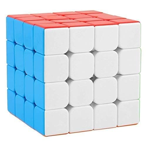 Fiddlys High-Stability Stickerless Speed Cube 4x4x4 | Smooth Rotation Puzzle Cube for Kids 6+ | Anti-Pop, Durable Magic Cube for Brain Development & Speed Cubing Practice