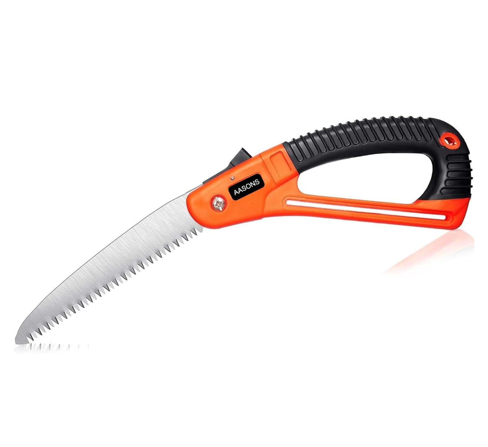 AASONS Folding Pruning Gardening Hand Saw with Secure Lock for Camping, Wood Cutting Tree Branch 7inch