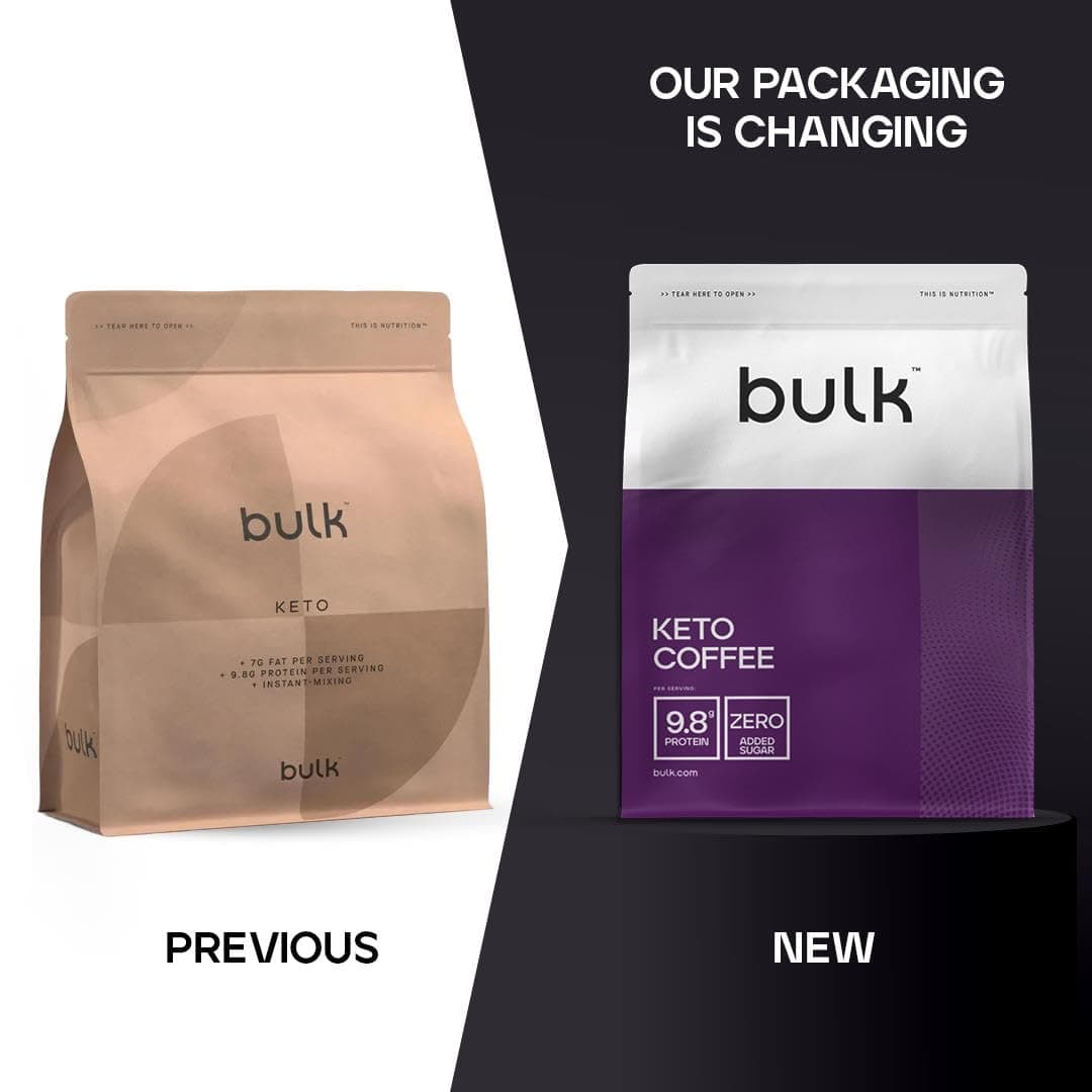 Bulk Keto Coffee, High Protein, Mocha, 500 g, Packaging May Vary