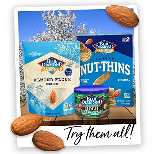 Blue Diamond Almonds Low Sodium Lightly Salted, 40 oz (1.13 kg)