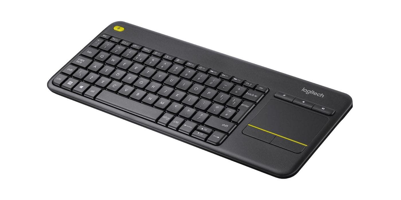 Logitech K400 Wireless Touch Keyboard - Black