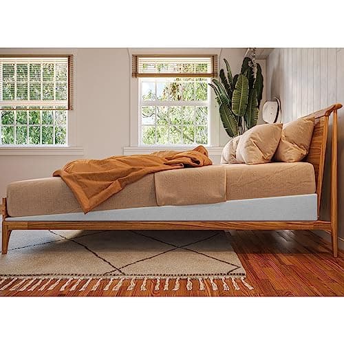 Avana Mattress Elevator with Polycotton Covers - Under Bed 7-Inch Incline Foam Lift, Multiple Colors, Queen Size