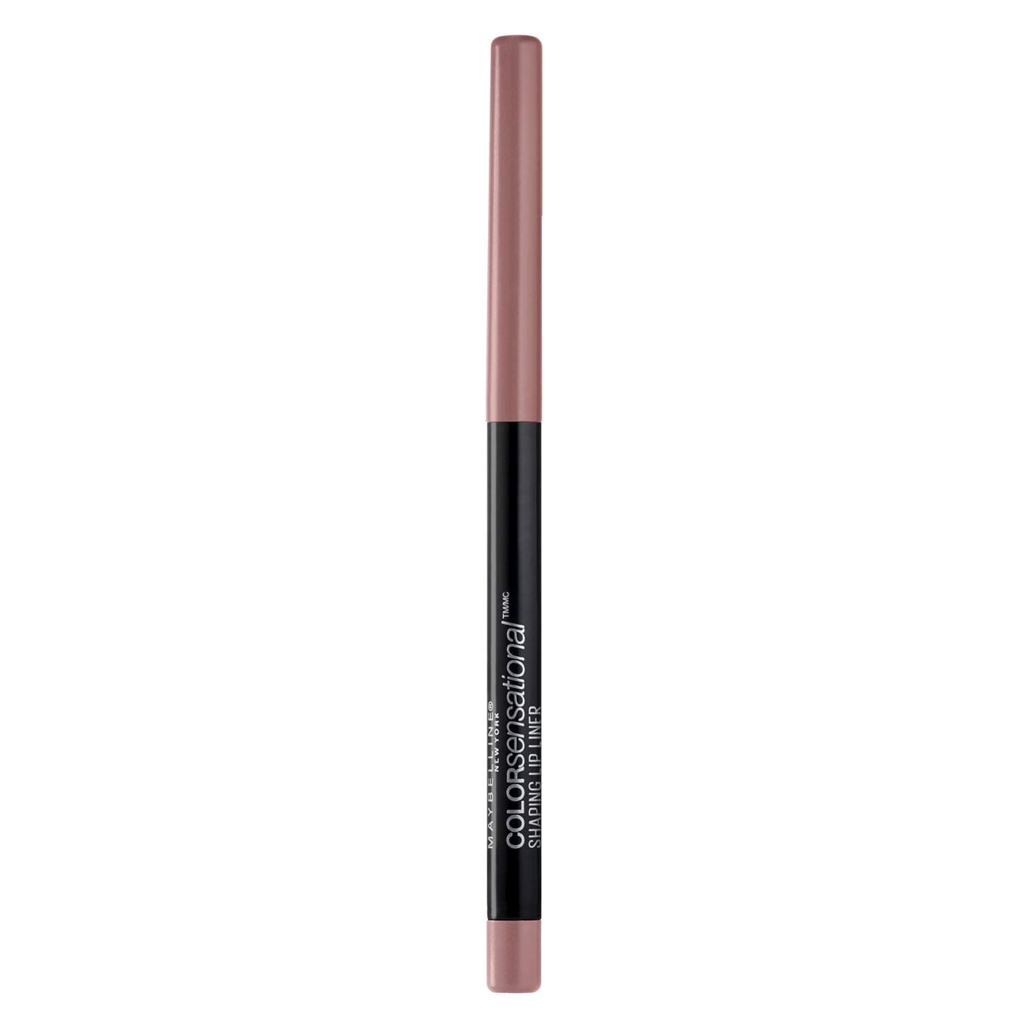 Maybelline Color Sensational Shaping Lip Liner with Self-Sharpening Tip, Dusty Rose, 1 Count