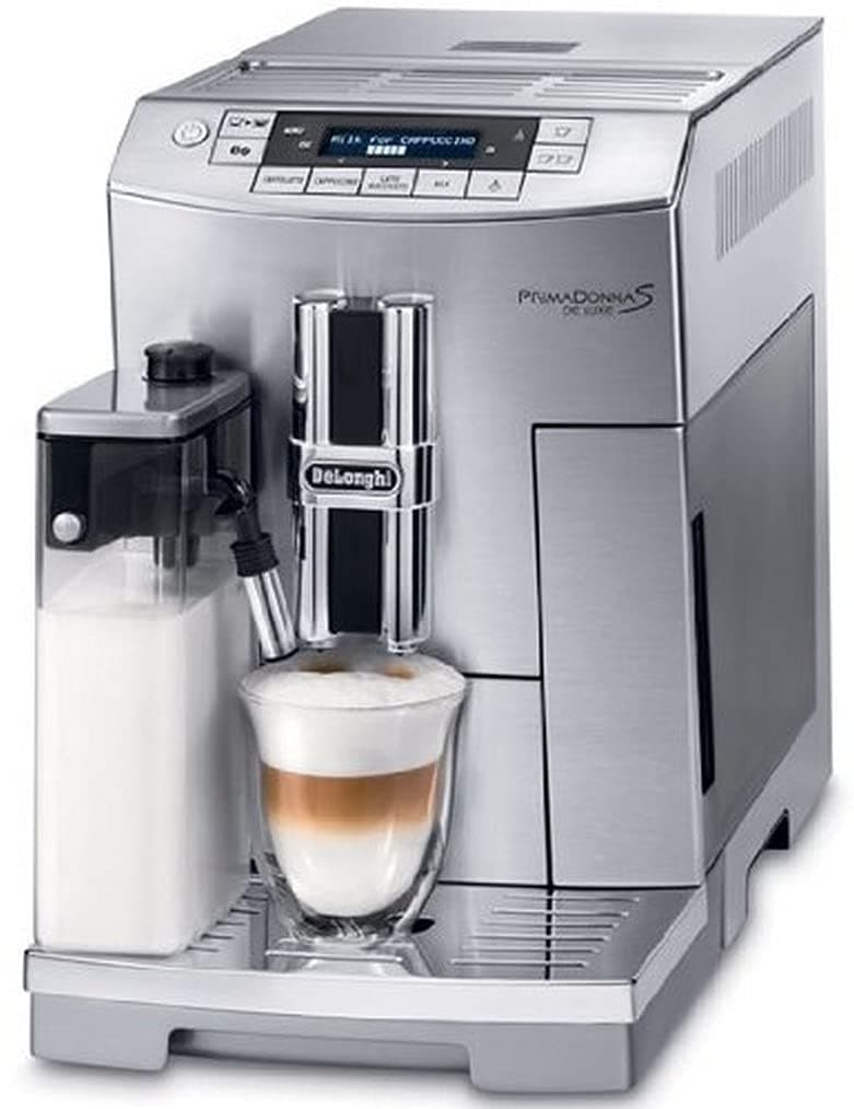 PrimaDonna S DeLuxe Kaffeevollautomat silber