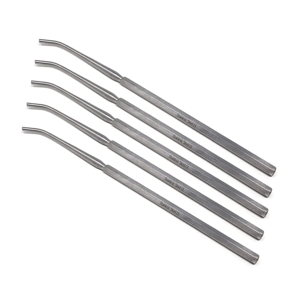 Premium Quality Seeker Mall Probe with Bent Ends Blunt Tips for Students Lab Technicians to do Dissection Comes in Hexagonal Handles No-Slip Grip (Seeker Mall Probe - 5 Pcs)