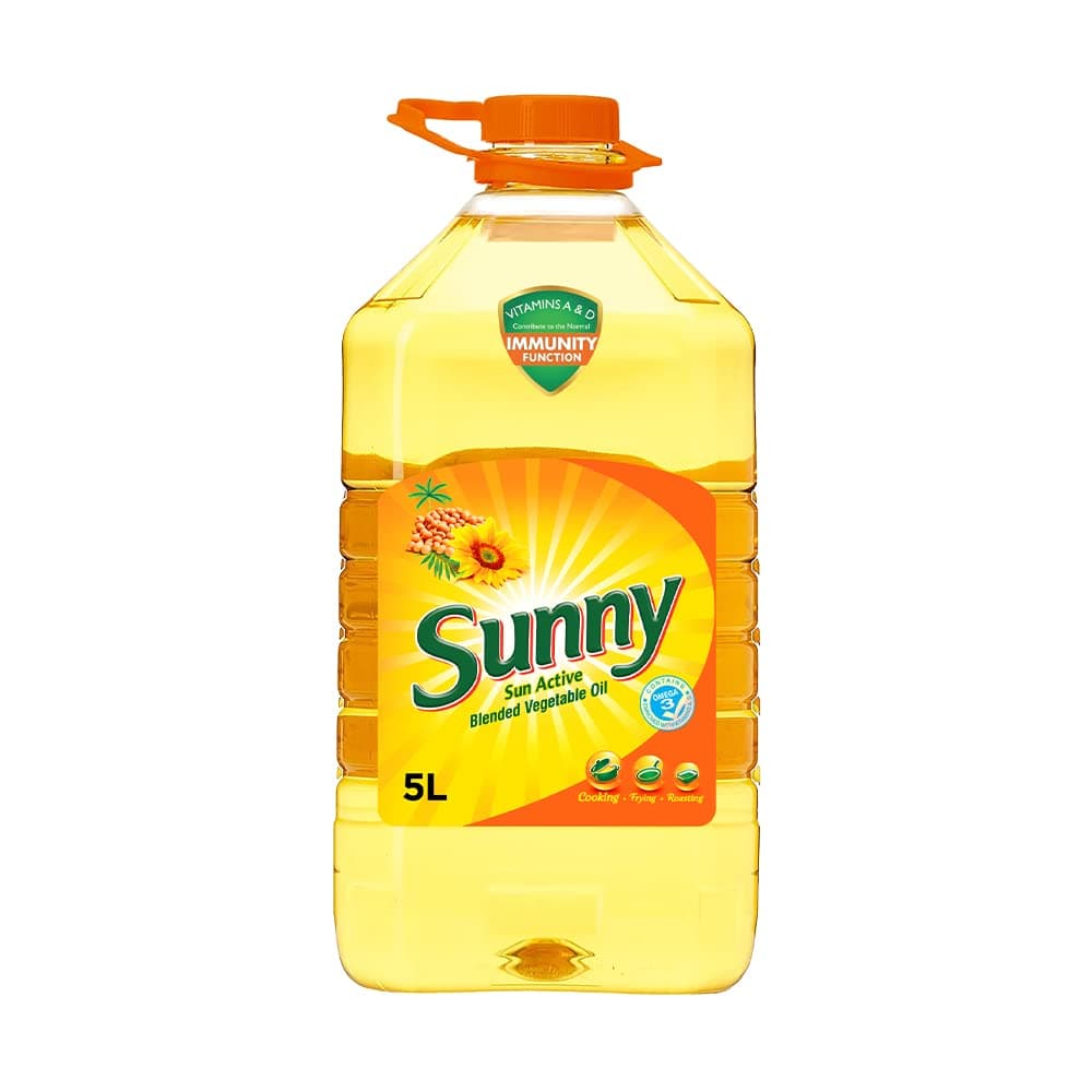 Sunny Sun Active Blended Vegetable Oil 5Litre