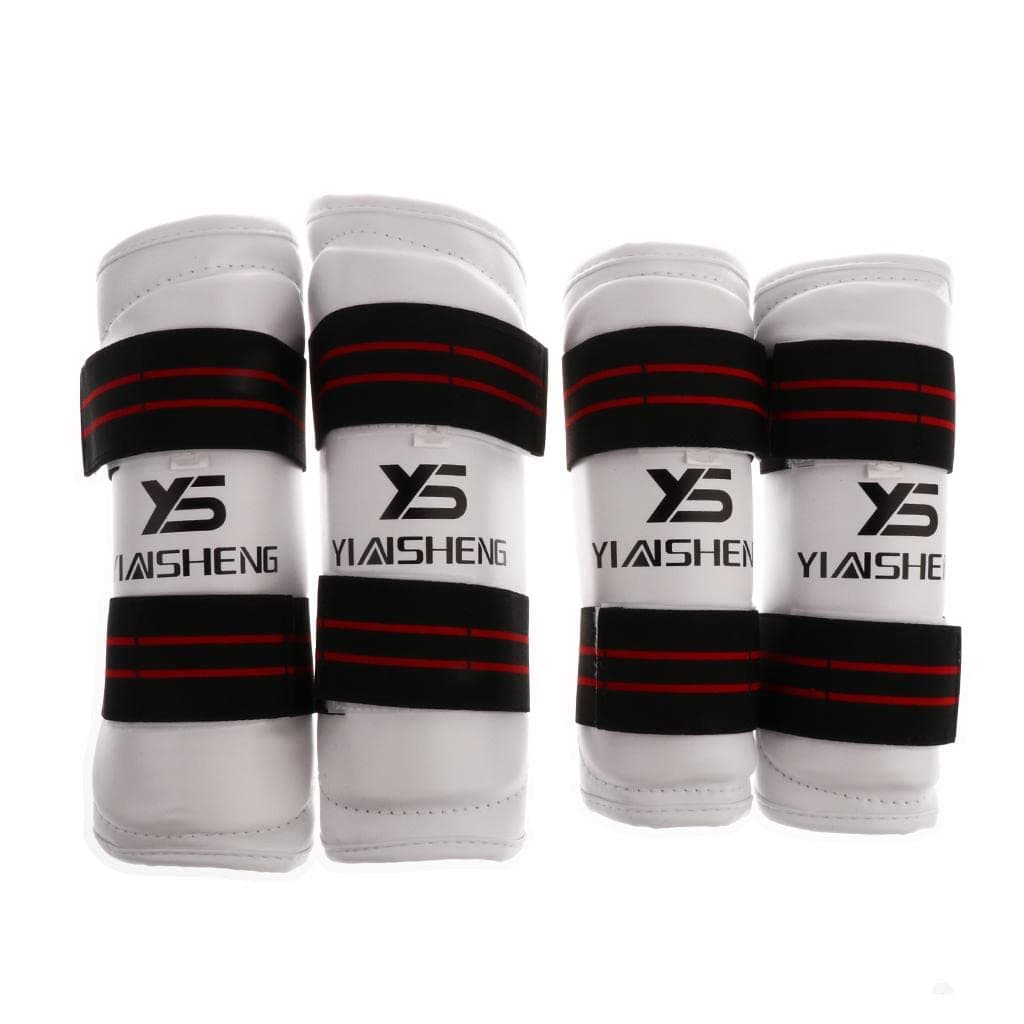 Taekwondo Shin Guard/Leg Protector + Arm Guard/Elbow Protector Set