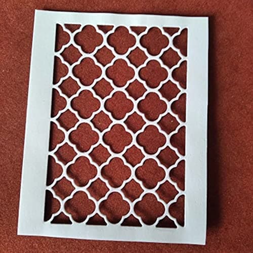 Cutting Dies for Card Making, YunTrip Grid Frame Background Metal Cutting Die Cuts Stencil for DIY Scrapbooking Album Embossing Photo Crafts Paper Cards Decorative Craft