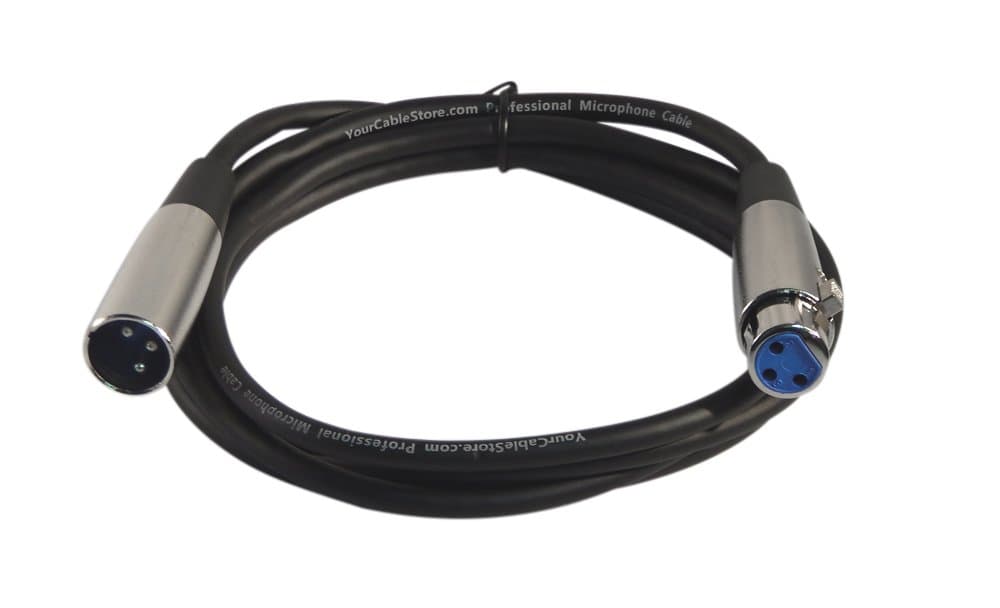 XLR 3 Pin Microphone Cable (6 feet)