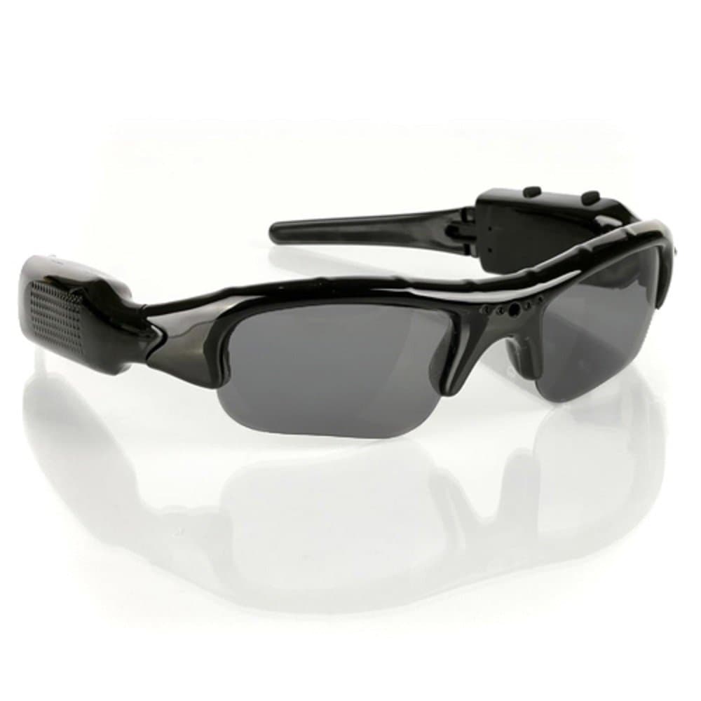 Fast Action Sport HD Camera Sunglasses (Black)