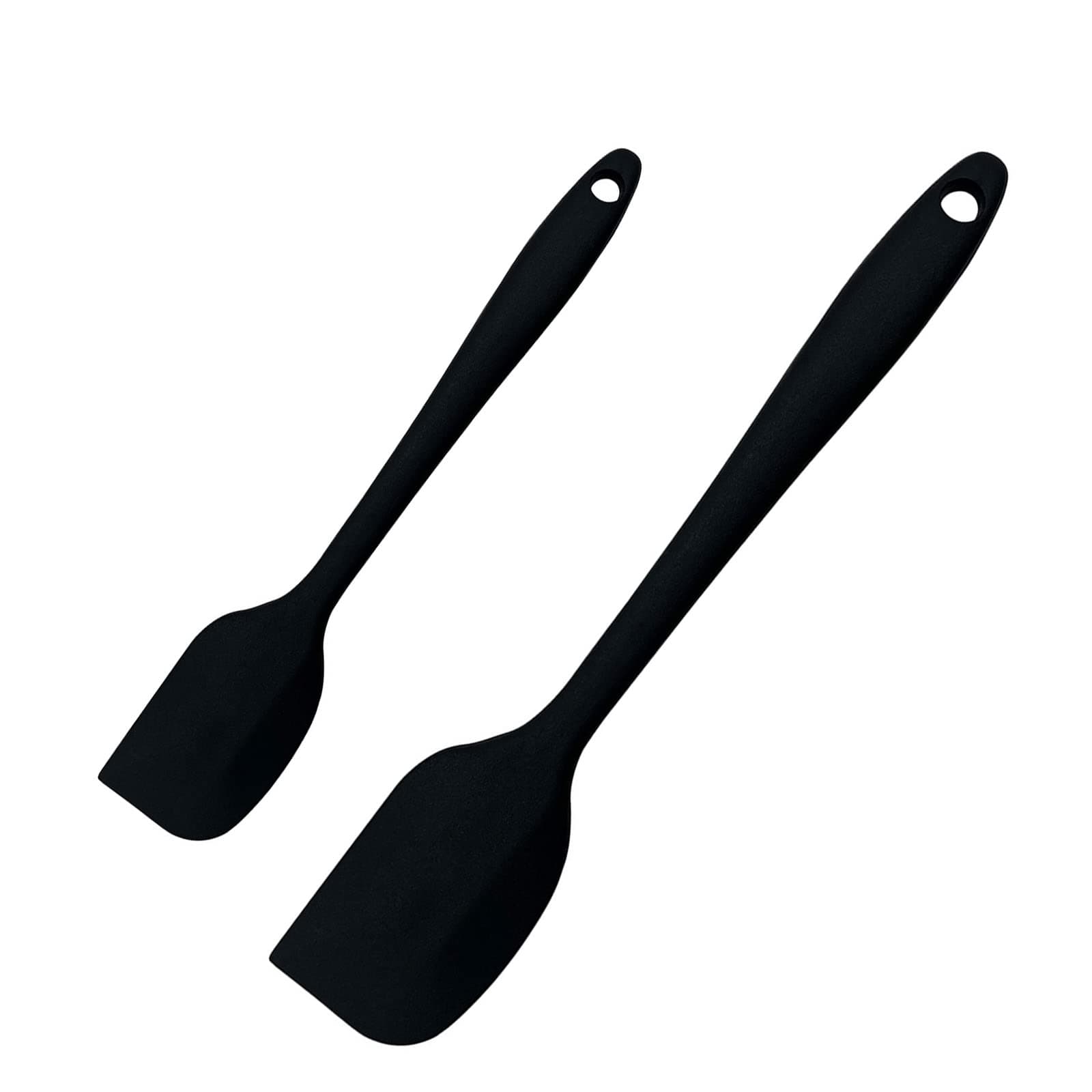 Silicone Spatula, Premium 2-Pack Kitchen Set: Heat-Resistant Silicone Utensils with Reinforced Steel Core - Includes Both Small and Large Sizes for All Your Cooking Needs
