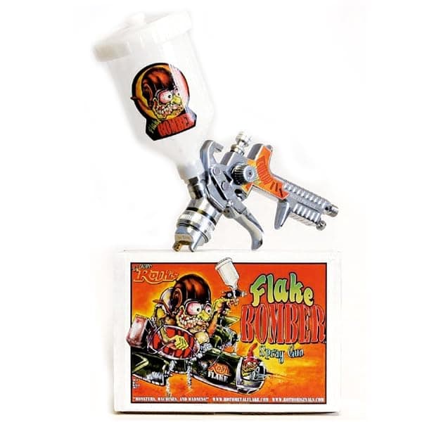2.5mm Tip Flake Bomber HVLP Spray Gun for Lil Daddy Roth Metal Flake
