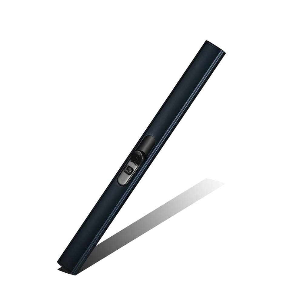 Electric Lighter - Rechargeable USB - Slim & Long Candle Lighter - Windproof Flameless Arc - Fire, BBQ, Camping - Kitchen Lighter - Plasma Lighter